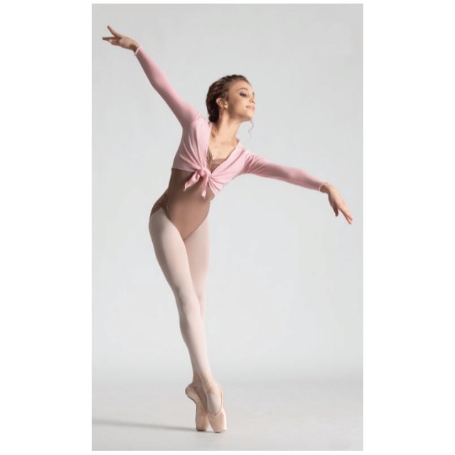 Ballet Rosa Warm-Up Cross-Over balletvestje met knoop Lucie