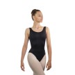 Ballet Rosa Balletpakje zonder mouwen met Ronde Hals Maite zwart