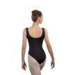 Ballet Rosa basis Balletpakje met brede bandjes en Ronde Hals Maite zwart