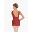 dansez-vous lola bordeaux balletpakje met rokje meisjes