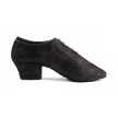 Portdance PD008 Dansschoenen van zwarte suede
