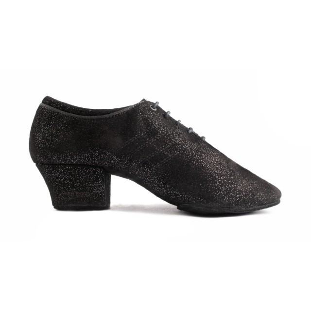 Portdance PD008 Dansschoenen van zwarte suede