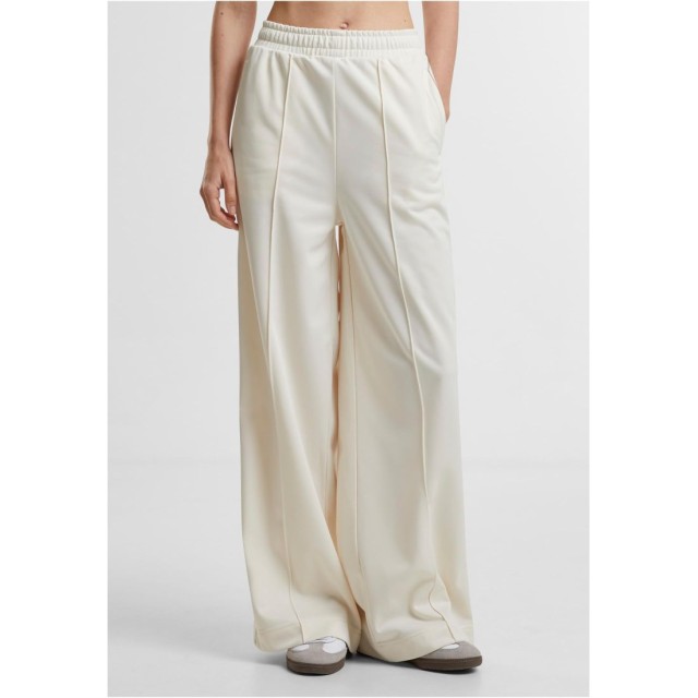 Urban Classics dames trainingsbroek met pin-tuck TB6219 whitesand