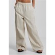Urban Classics Ladies Linen Mixed Wide Pants TB6850