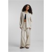 Urban Classics Ladies Linen Mixed Wide Pants TB6850