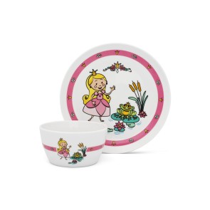 Zilverstad Kinderservies Prinses 5-delig