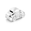 Zilverstad Spaarpot Auto zilver kleur