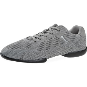 Diamant Lichtgrijs Uniseks High-Tech Mesh Danssneakers met Zwarte zolen 213-503-398 TUNE