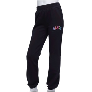 Papillon zwarte Joggingbroek van Franse badstof "DANCE" 24PK3950