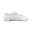  PD010 FASHION Witte Dames dansschoenen met Suède zool