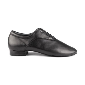 Portdance PD030 Pro Zwart Leer Heren Dansschoen