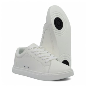 witte danssneakers met draaipunten