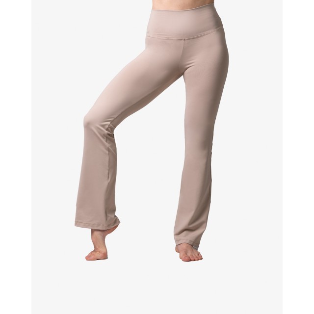 LUB889 Dames Hoge Taille Uitlopende Dansbroek 