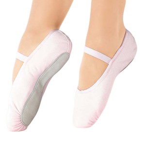 SoDanca So Danca BAE24 Canvas Balletschoenen met Doorlopende Zool - universele pasvorm