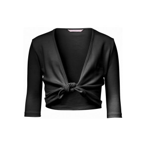 Papillon PA2051 Zwart Wikkelvest voor Dames met Halve Mouwen