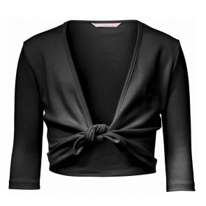 Papillon PK2051 zwarte Cross-over Balletvest voor kinderen