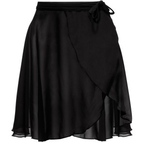 Papillon PA3071 Zwarte Lange Wikkelrok voor Dames