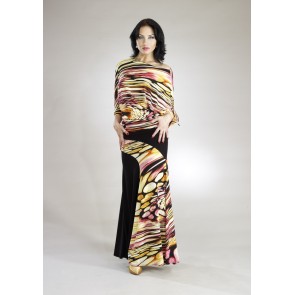 Santoria BasiIia Lava Ballroomroom Skirt