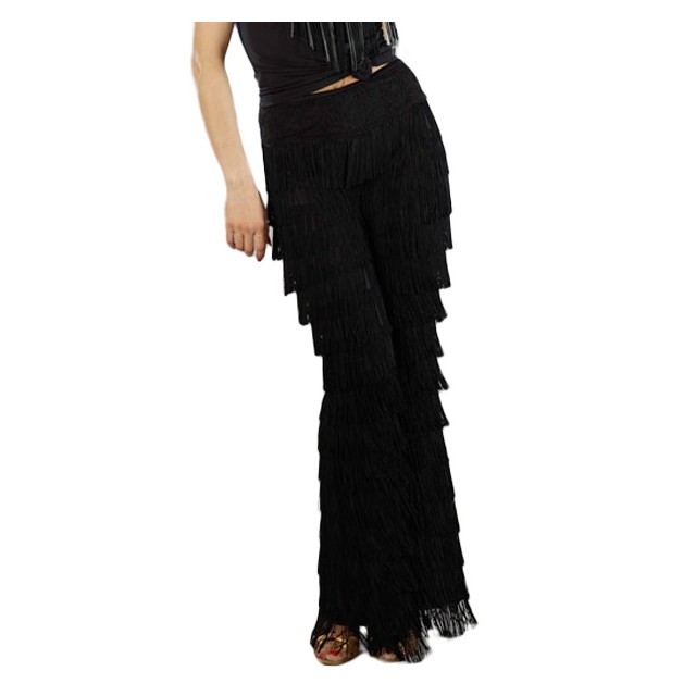 Santoria Agnes Latin Fringe Trousers TR4012