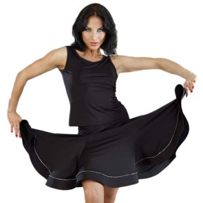 Santoria Neysa Crystal Panel Skirt S6052
