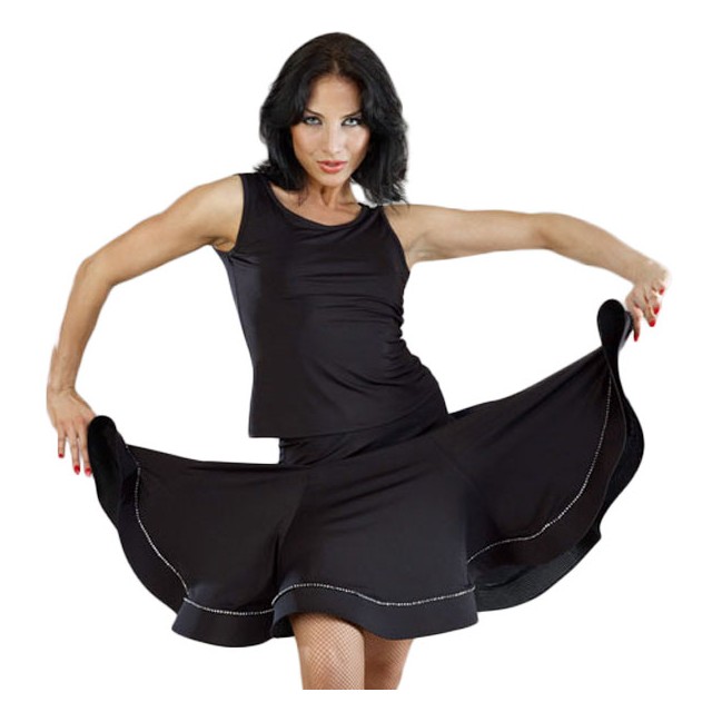 Santoria Neysa Crystal Panel Skirt S6052