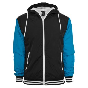Urban Classics University Windbreaker Blauw