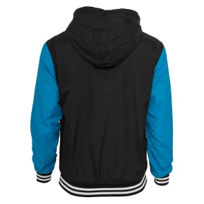 Urban Classics University Windbreaker Blauw