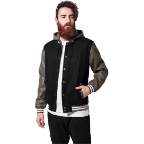 Urban Classics Hooded Oldschool College Jacket