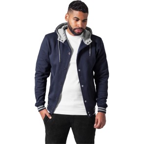 Urban Classics Hooded College Sweatjacket