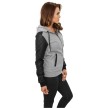 Urban Classics Diamond Leather Imitation Sleeve Zip Hoody