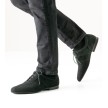 Werner Kern 28045 Cuneo zwarte dansschoenen voor heren causal model met lage hak 1,5 cm