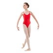 Sansha Angela F506M Simpel Balletpak met Spaghettibandjes Fuchsia