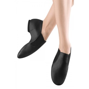 Bloch S0499L leren jazzschoenen zonder veter zwart splitzool 