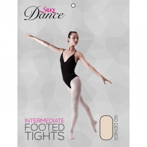 Silky Dance Balletpanty met voet Kinderen voor meisjes