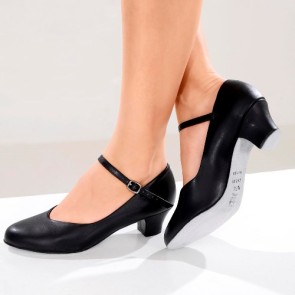 SoDanca So Danca Character Dames Dansschoenen CH791 met Suède Zool - 3,5 cm hakje