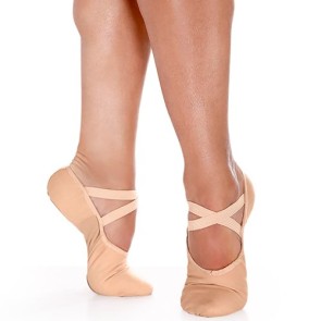 SoDanca So Danca BAE26 Heren Canvas Balletschoenen met Elastische Splitzool