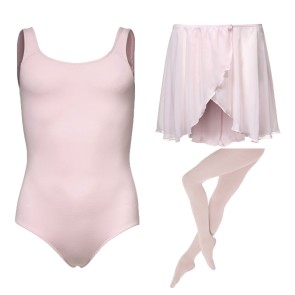 Papillon Alista Balletkleding Set 1 | Balletpakje + Balletrokje + Panty