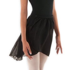 Alista Dancer Basics symfonia zwarte wikkelrok voor ballet