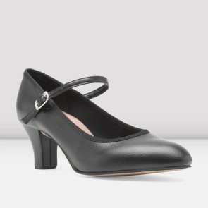 Bloch Kickline PU Stage Shoes Black S0324LU