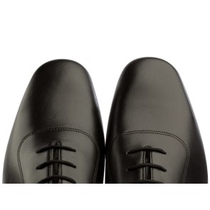 Supadance 2000 heren dansschoenen leer zwart ronde neus 