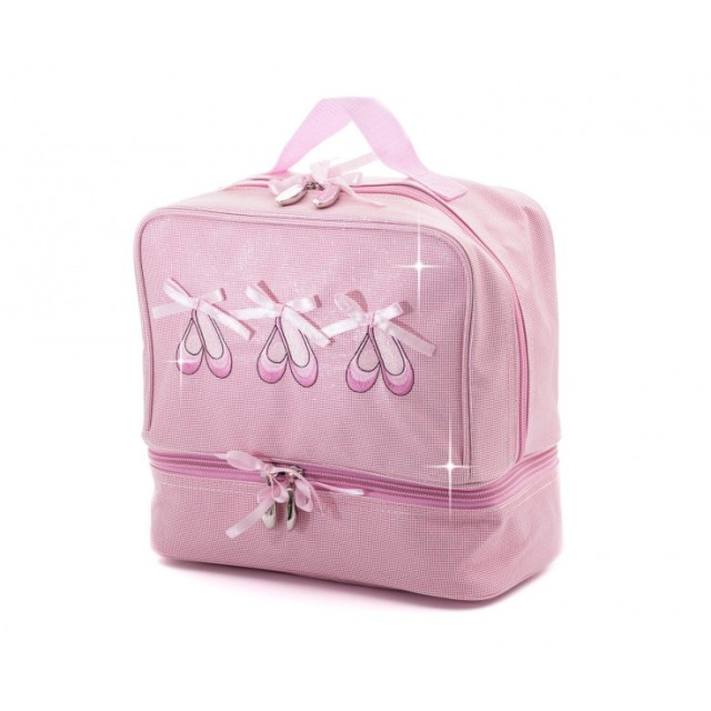 Katz kb101 Pink satijnen Handtas voor balletspullen