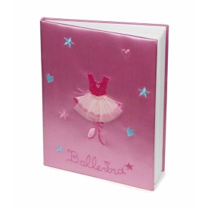 Katz Roze Satijn Ballerina Notitie Boek