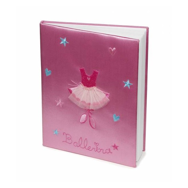 Katz Roze Satijn Ballerina Notitie Boek 7535