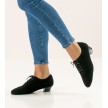 Anna Kern 559-30 Babette dames trainingsschoenen met veter en cubaanse hak