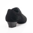 ballroom en latin trainingsschoenen voor dames zwart suede Anna Kern 559-30