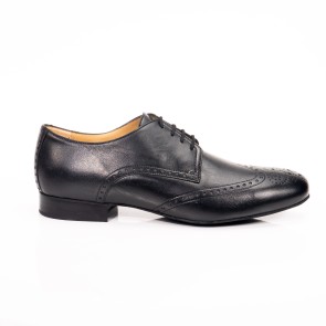 anna kern 6642 zwarte heren dansschoenen klassieke stijl en 2 cm hakhoogte