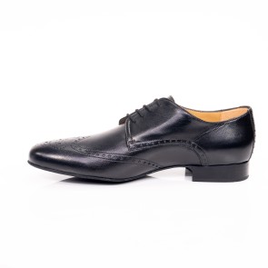 dansschoenen voor mannen en heren 6642 met veters van anna kern nappa lamsleer
