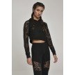 Urban Classics Ladies Short Laces Hoody