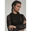 Urban Classics Ladies Short Laces Hoody