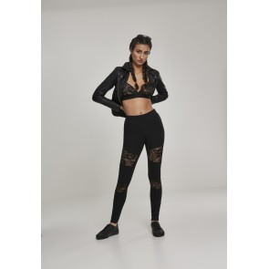 Urban Classics Ladies Laces Inset Leggings